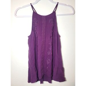 SOHO New York & Company Embroidered Tank